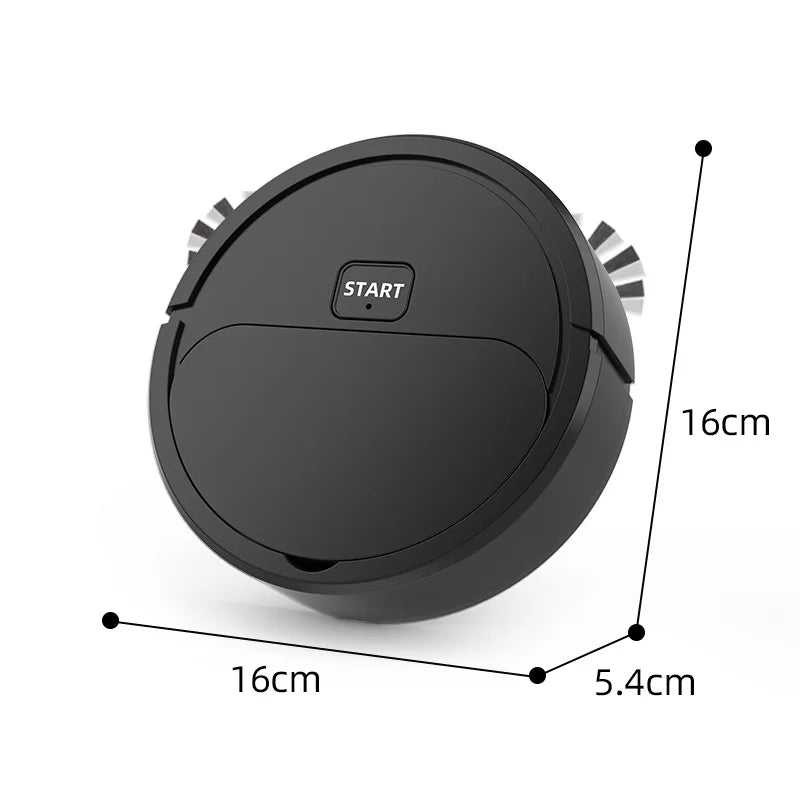 Robô de varredura automática Mini aspirador de pó recarregável USB