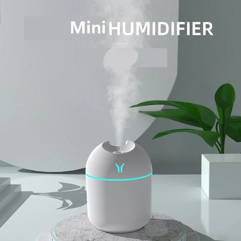 Mini Umidificador de ar aroma de óleos essenciais  250ML